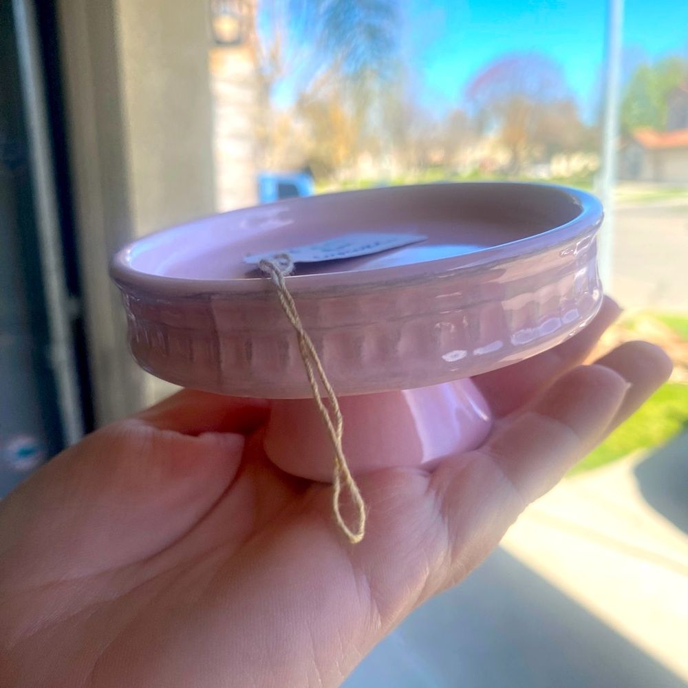 Mini cupcake stands (set of 6) pink